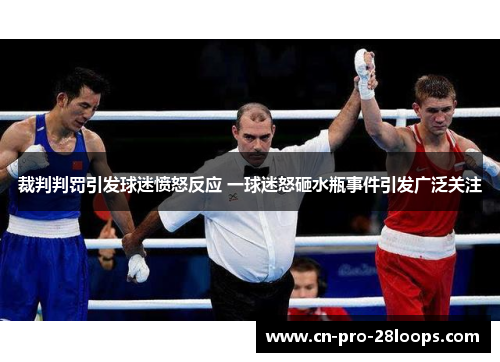 裁判判罚引发球迷愤怒反应 一球迷怒砸水瓶事件引发广泛关注